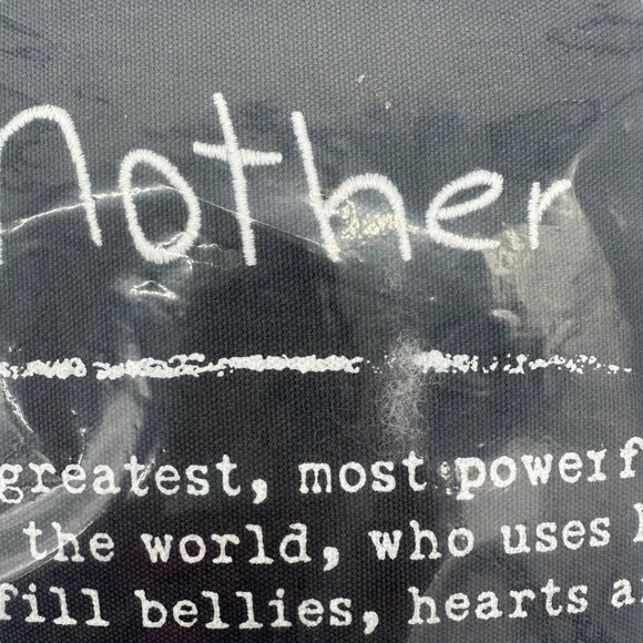 Primitives by Kathy Pillow Gray 12 x 12 Stitched Mother Printed Saying NIP - Picture 2 of 7